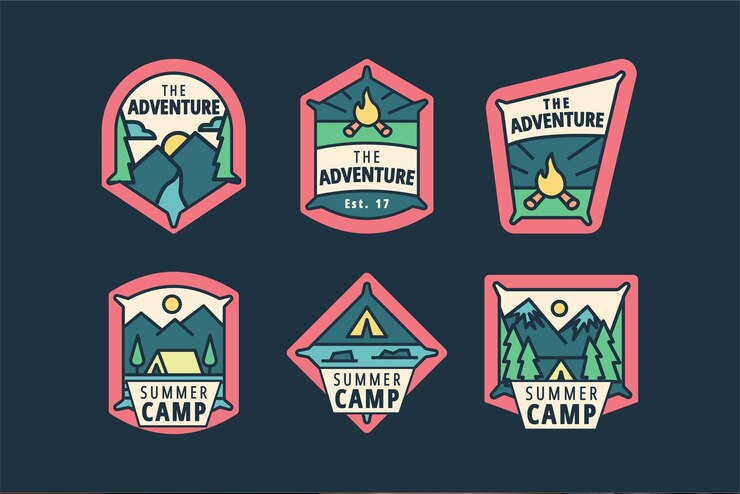 Custom Embroidered Patches for USA Camping and Outdoors